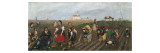 The Harvest of Saffron Giclee-trykk av José Bru Albiñaña The Harvest of Saffron Giclee-trykk av José Bru Albiñaña