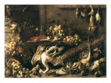 A Pantry Giclée-Druck von Adriaen van Utrecht