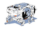 Heavy Machine Giclee Print by HR-FM 
