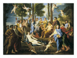 Parnassus Giclee Print by Nicolas Poussin