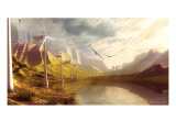 The Silent Line Giclee Print by Stephane Belin