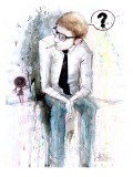 Sasha Giclee Print by Lora Zombie