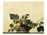 Basket with Fruit Giclee Print by Caravaggio 