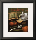 Spaghetti Posters by Daphne Brissonnet