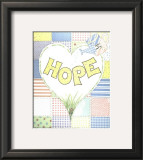 Words to Grow by: Hope Posters by Lauren Hallam