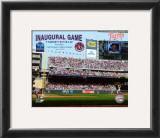 Target Field 2010 Inaugural Game 1st Pitch Framed Photographic Print