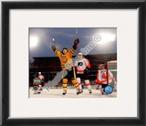 Marco Sturm Game Winning Goal Horizontal 2010 NHL Winter Classic Framed Photographic Print