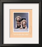 Martha and Sally Print by Rachael Hale