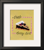 Triple Berry Tart Prints by Jennifer Sosik