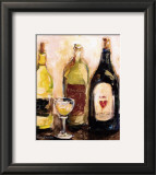 Glass of White Art by Nicole Etienne