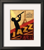 Jazz in Paris, 1970 Prints by Conrad Knutsen