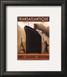 Transatlantique Posters by Jo Parry