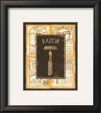 Grooming Razor Prints by Charlene Audrey