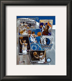 2006 - 2007 Mavericks Team Composite Framed Photographic Print by Grandma Moses