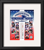 Patriots Undefeated Framed Photographic Print