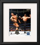 Great Khali vs Battista Framed Photographic Print