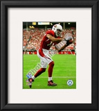 Larry Fitzgerald 2008 NFC Championship Framed Photographic Print