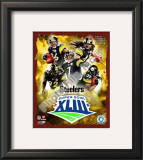 2008 Pittsburgh Steelers Superbowl Big 5 Framed Photographic Print
