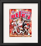 Chase Utley 2008 Framed Photographic Print