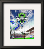 Seattle Sounders 2008  Logo Framed Photographic Print