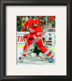 Tomas Holmstrom - 2009 Playoffs Framed Photographic Print