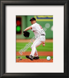 Josh Beckett 2008 Pitching Action Framed Photographic Print