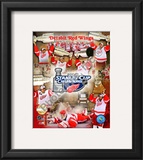 Detroit Red Wings, 2007-08 Stanley Cup Champions PF Gold Framed Photographic Print