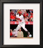 Torii Hunter 2008 Batting Action Framed Photographic Print