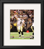 Drew Brees 2010 Action Framed Photographic Print