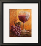 Grapes and Wine IV Art by Kristy Goggio