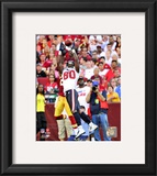 Andre Johnson 2010 Action Framed Photographic Print