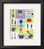 Garden Herb II Art by Lorraine Cook