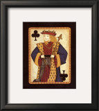 King of Clubs Posters by Abigail Kamelhair