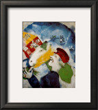 Peasant Life, 1925 Print by Marc Chagall