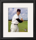 Carl Yastrzemski Posed Framed Photographic Print