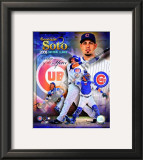 Geovanny Soto 2008 National League Rookie Of The Year Framed Photographic Print