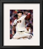 Tim Lincecum 2010 Action Framed Photographic Print