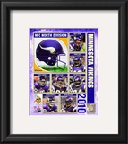2010 Minnesota Vikings Team Composite Framed Photographic Print
