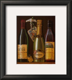 Champagne Bottles I Posters by Mariapia & Marinella Angelini
