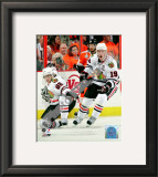 Patrick Kane & Jonathan Toews 2009-10 NHL Stanley Cup Finals Game 3 Framed Photographic Print