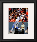 Calvin Johnson 2010 Action Framed Photographic Print