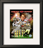 Drew Brees Super Bowl XLIV MVP Framed Photographic Print