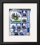 2010 Indianapolis Colts Team Composite Framed Photographic Print