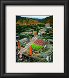 Rice-Eccles Stadium University of Utah Utes 2008 Framed Photographic Print