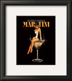 Razzle Dazzle Martini Prints by Ralph Burch