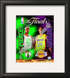 2009-10 NBA Finals Matchup Framed Photographic Print