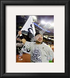 Nick Swisher Game Six of the 2009 MLB World Series Framed Photographic Print