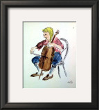 Cello Posters by Rivka 