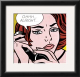 Ohhh...Alright..., 1964 Print by Roy Lichtenstein