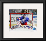Henrik Lundqvist 2010-11 Action Framed Photographic Print